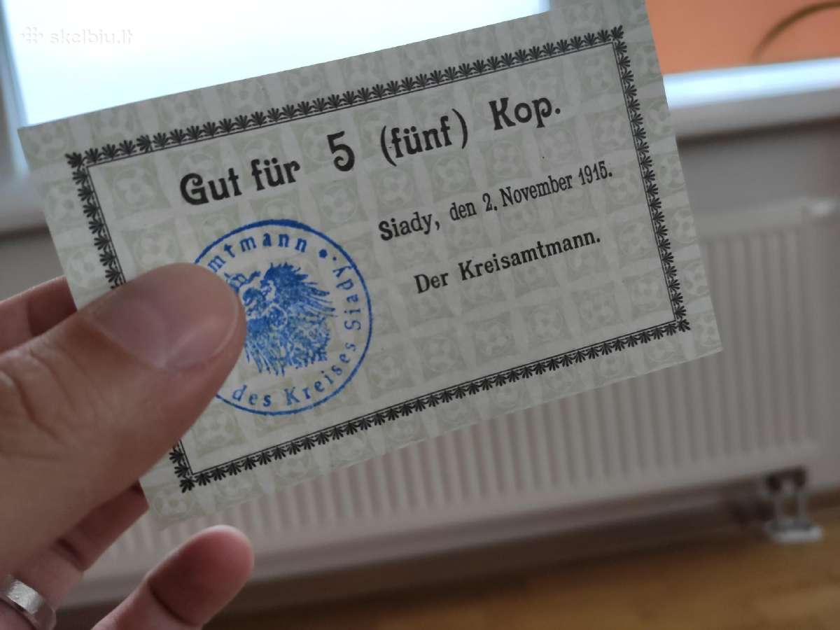 Kolekciniai Sedos pinigai - nuotraukos Nr. 3