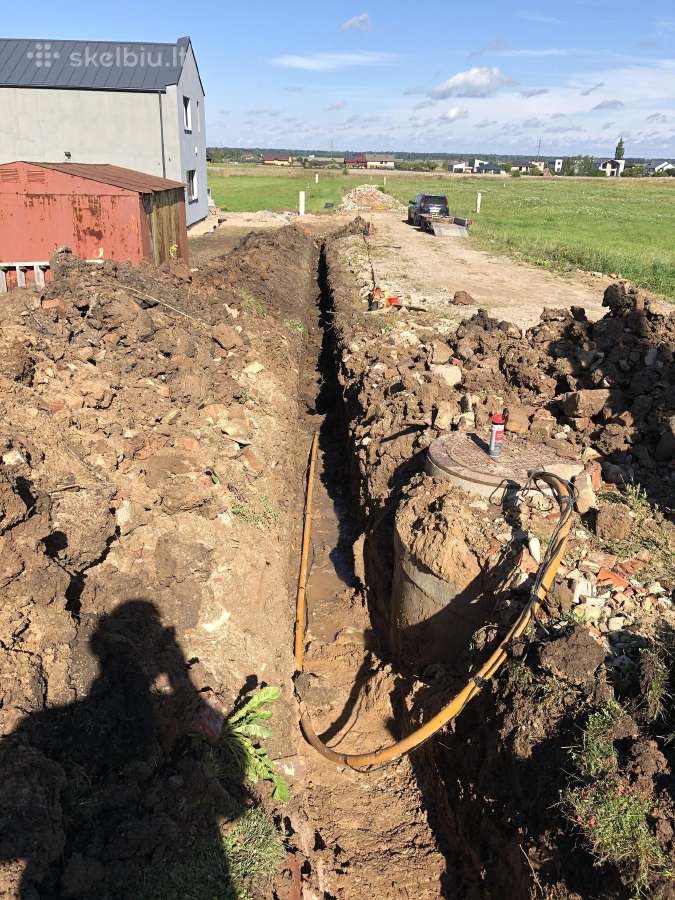 Kasimo darbai, ekskavatoriaus nuoma polių gręžimas - nuotraukos Nr. 19