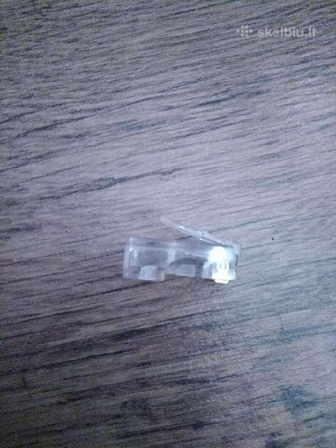 Interneto kabelio galvutės
