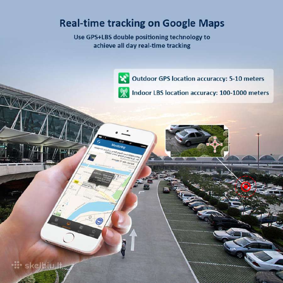 GPS seklys Tkstar nuo 12 voltų su serveriu - nuotraukos Nr. 5