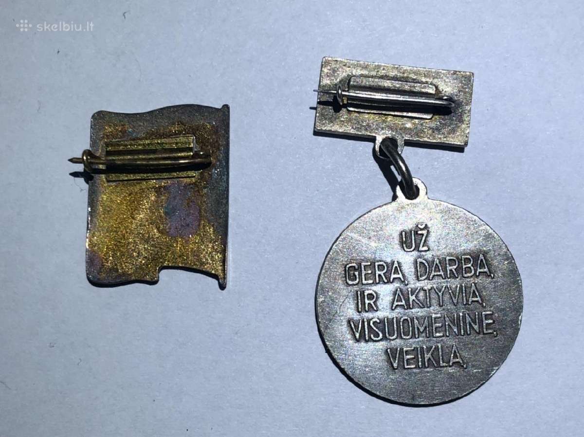 Ltsr medalis 1945-1965m sidabras - nuotraukos Nr. 5