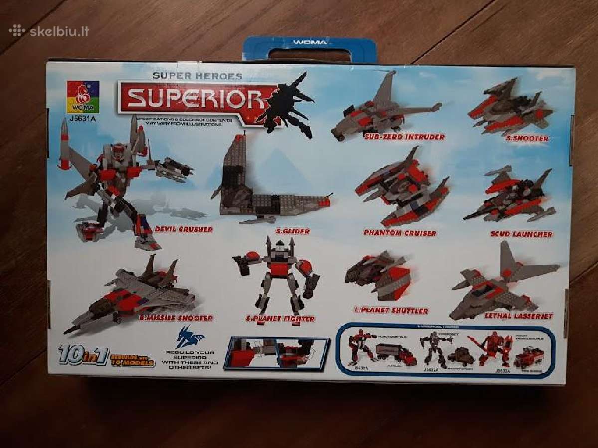 Nerf,puzle,konstruktorius,mašin. ir kt - nuotraukos Nr. 9