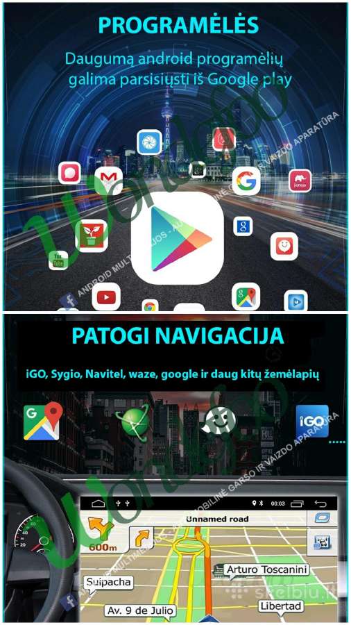 Opel android multimedija - nuotraukos Nr. 27