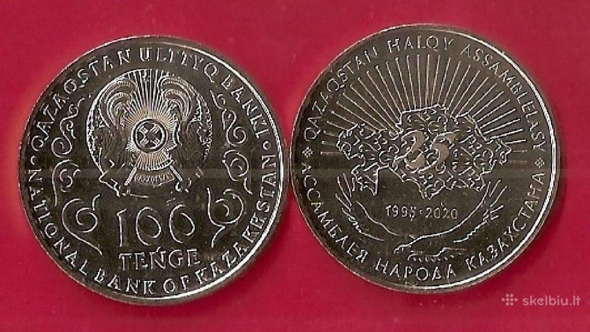 Kazachstanas 2020m. 100 tenge “Žmonių asamblėja