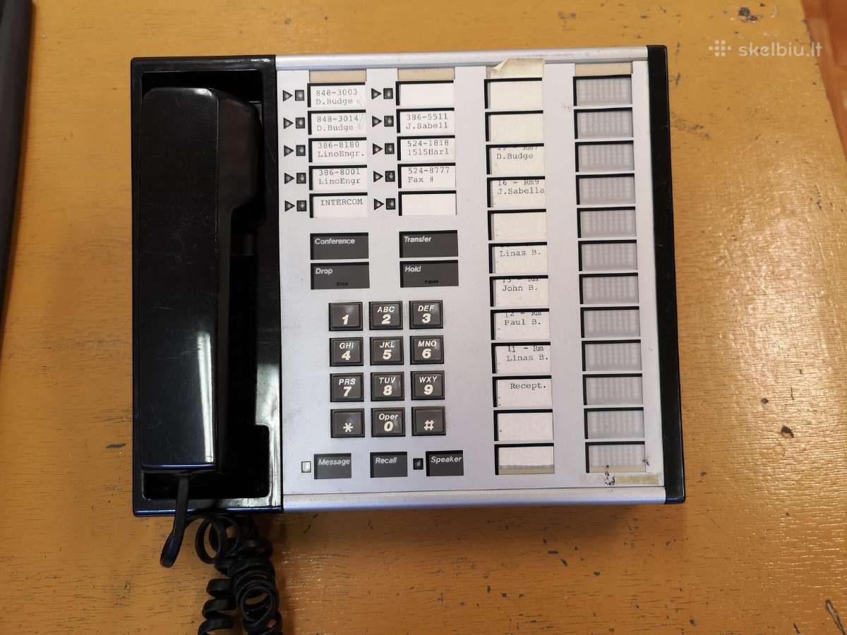 Telefono aparatai senoviški