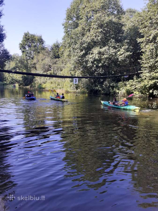 Baidarių, stovyklavietės, mobilių kubilų nuoma.
