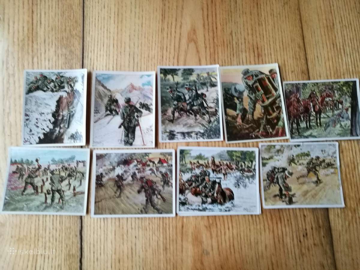 Propagandines vokiskos cigareciu korteles