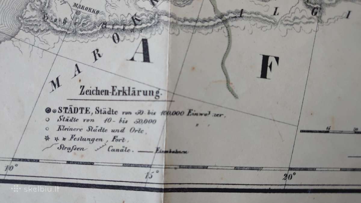 1869 m. Europos žemėlapis - nuotraukos Nr. 8