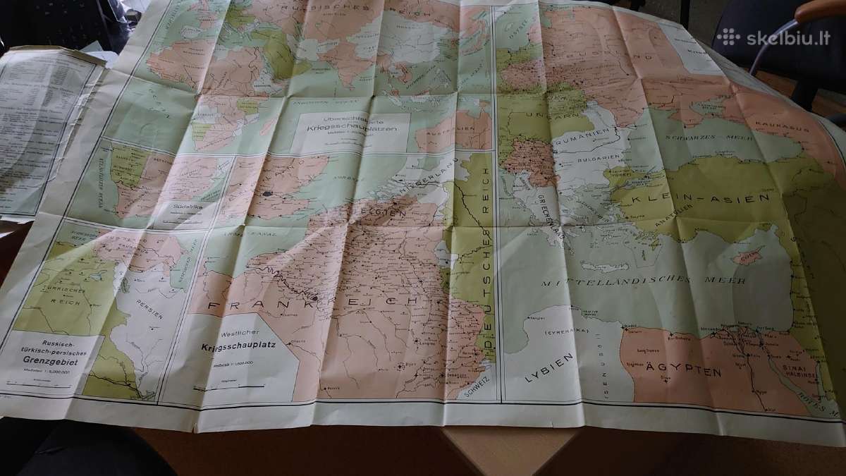 1914 m. žemėlapis vokiečių naujas pasaulis