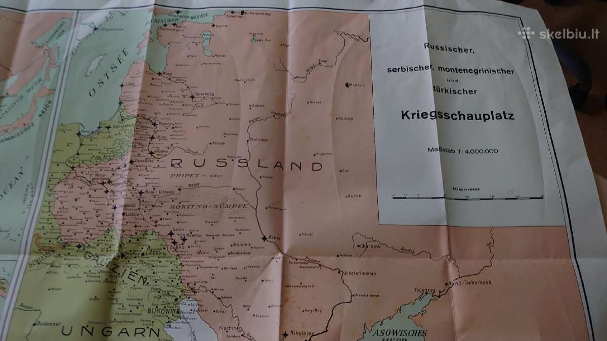 1914 m. žemėlapis vokiečių naujas pasaulis - nuotraukos Nr. 12