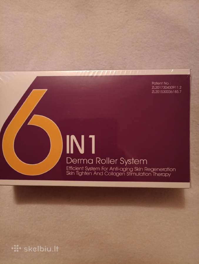 Derma Roller System 6 in 1 rinkinys, naujas,