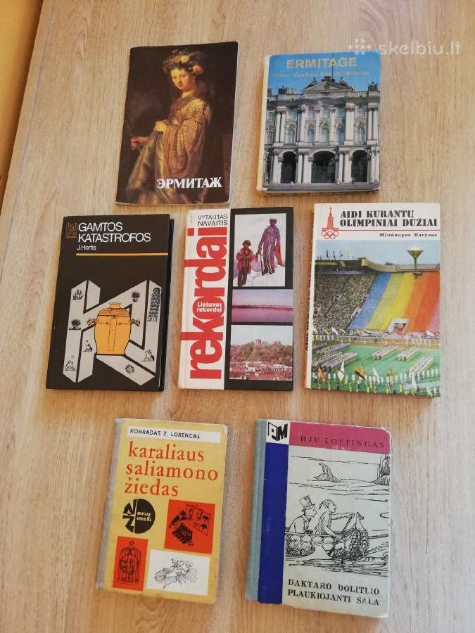 Tarybinių laikų knygos.