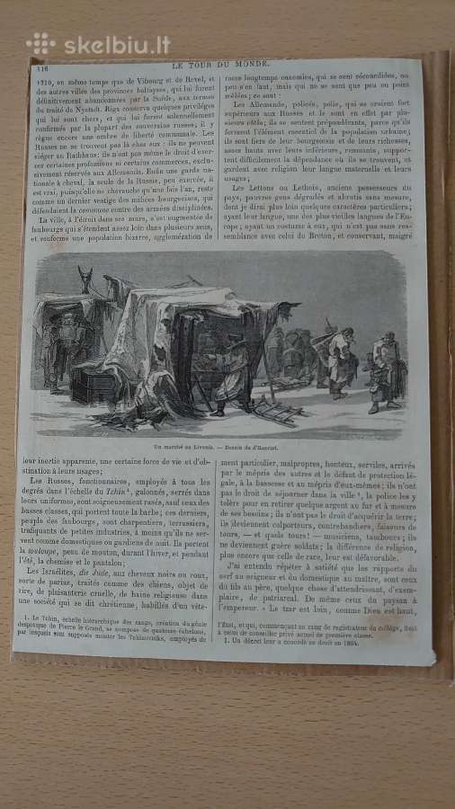 1865 m. Rusijos Baltijos provincijų žemėlapis - nuotraukos Nr. 6