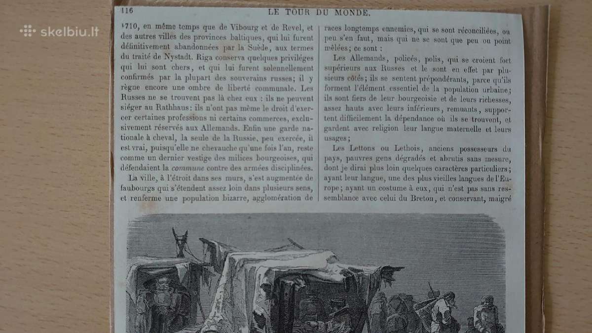 1865 m. Rusijos Baltijos provincijų žemėlapis - nuotraukos Nr. 8
