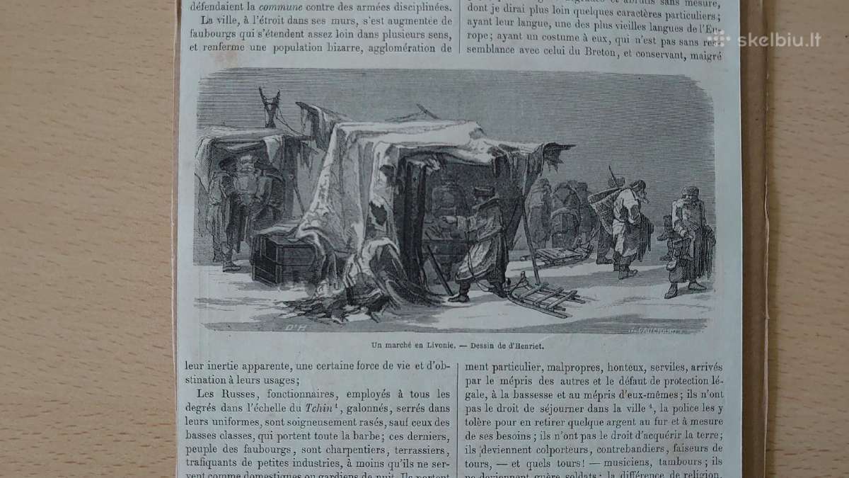 1865 m. Rusijos Baltijos provincijų žemėlapis - nuotraukos Nr. 9