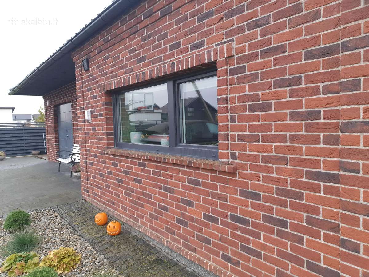 Klinkerio klijavimas.klinkerinių plytelių pjovimas - nuotraukos Nr. 18