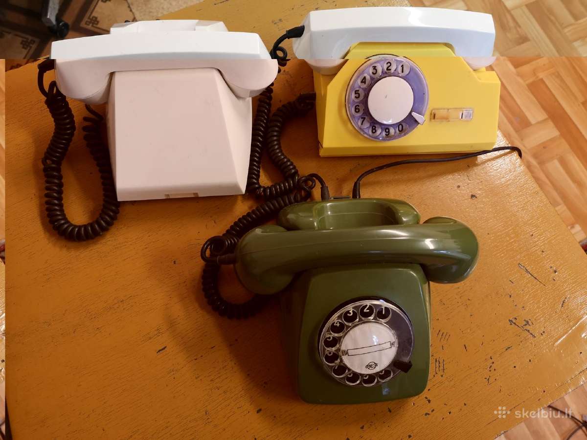 Telefono aparatai senoviški - nuotraukos Nr. 7