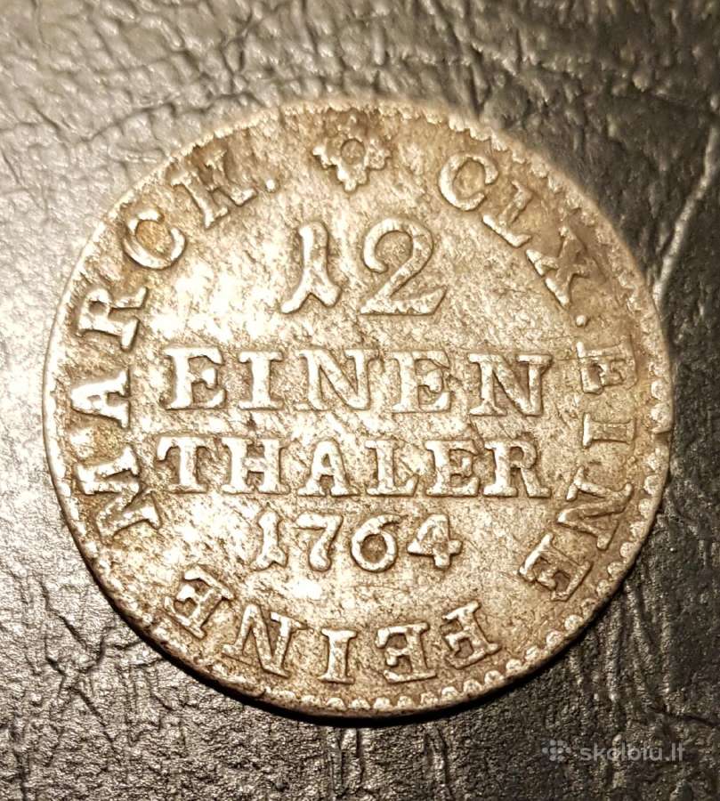 1/12 talerio 1764 - nuotraukos Nr. 3