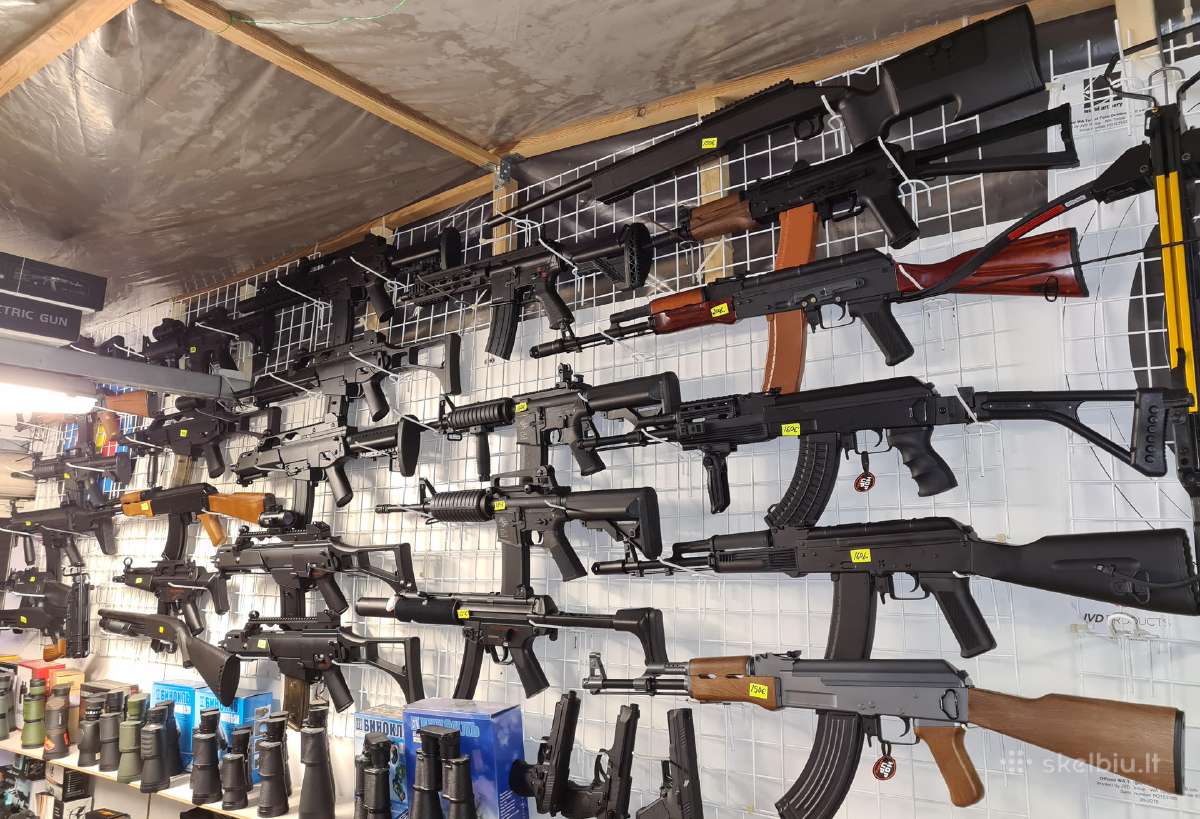 Airsoft ginklai,pistoletai,automatai, pneumatiniai - nuotraukos Nr. 15