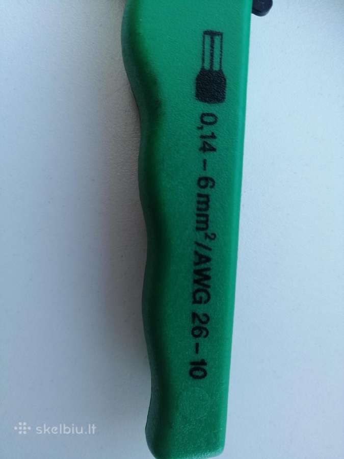 Greenlee K30gl“ ryšių vielos įvorė „crimper“ / Awg - nuotraukos Nr. 3
