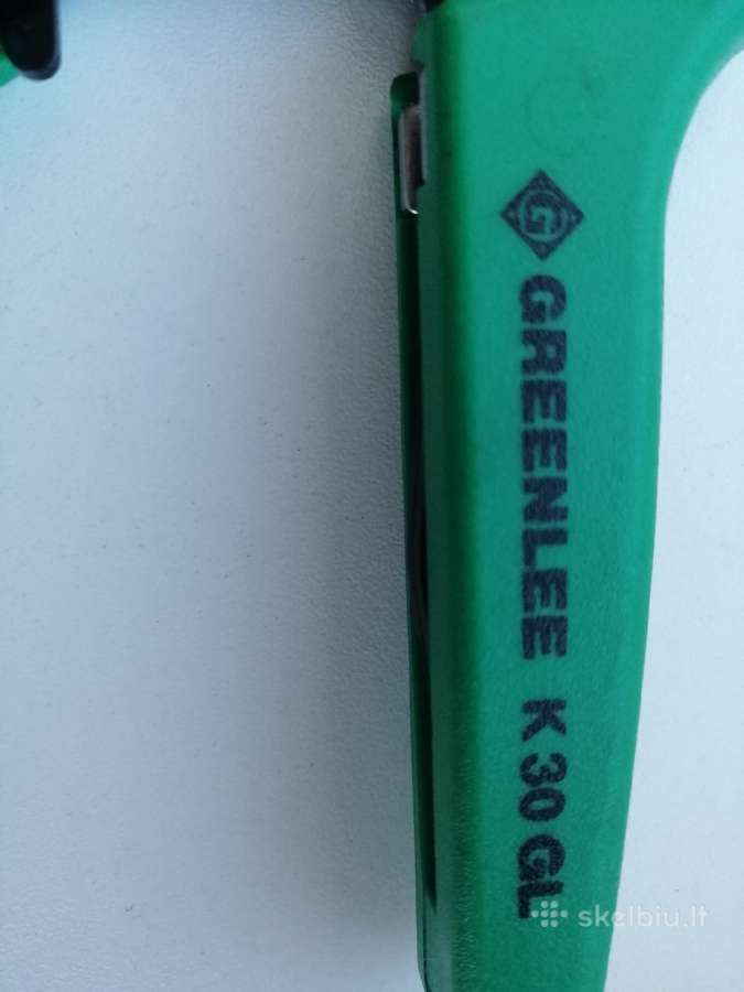 Greenlee K30gl“ ryšių vielos įvorė „crimper“ / Awg - nuotraukos Nr. 4