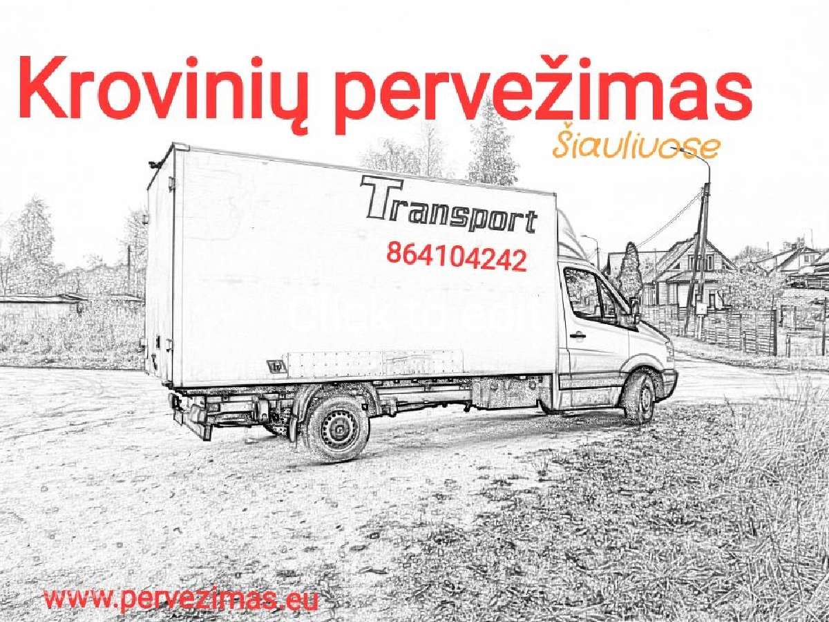 Krovinių pervežimas Senų baldų išvežimas,Šiauliai - nuotraukos Nr. 14