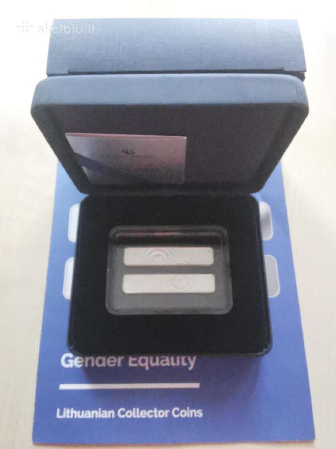 2019m. 10 € moneta, skirta lyčių lygybei