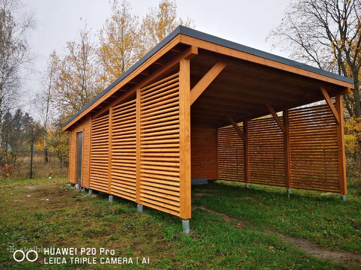 Karkasinė statyba - nuotraukos Nr. 15