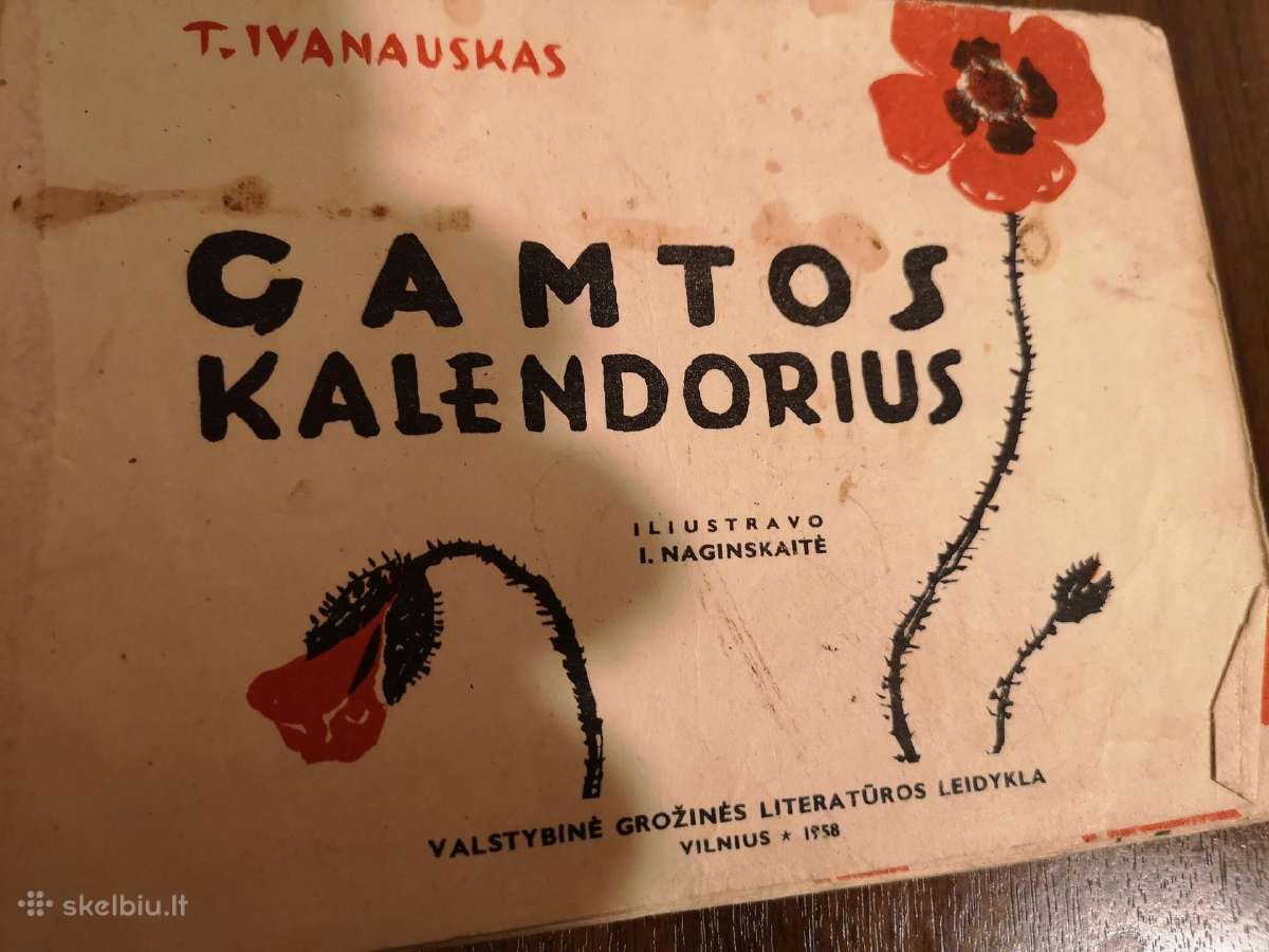 Gamtos kalendorius 1958 m.