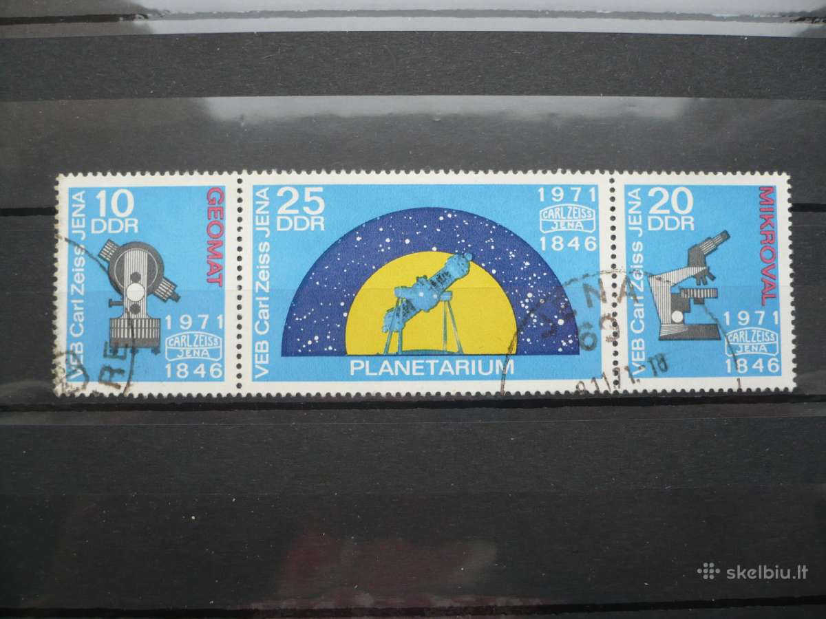 1971 m. Astronomija - 125-osios Carl Zeiss Jena