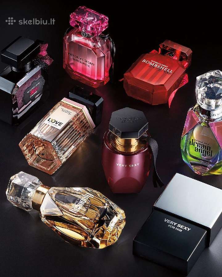 Victoria Secret kvepalai, dulksnos, blizgesiai