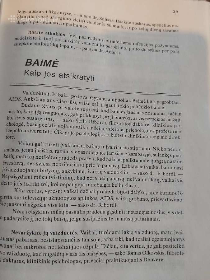 Knyga ,Vaikų gydymas namuose" - nuotraukos Nr. 3