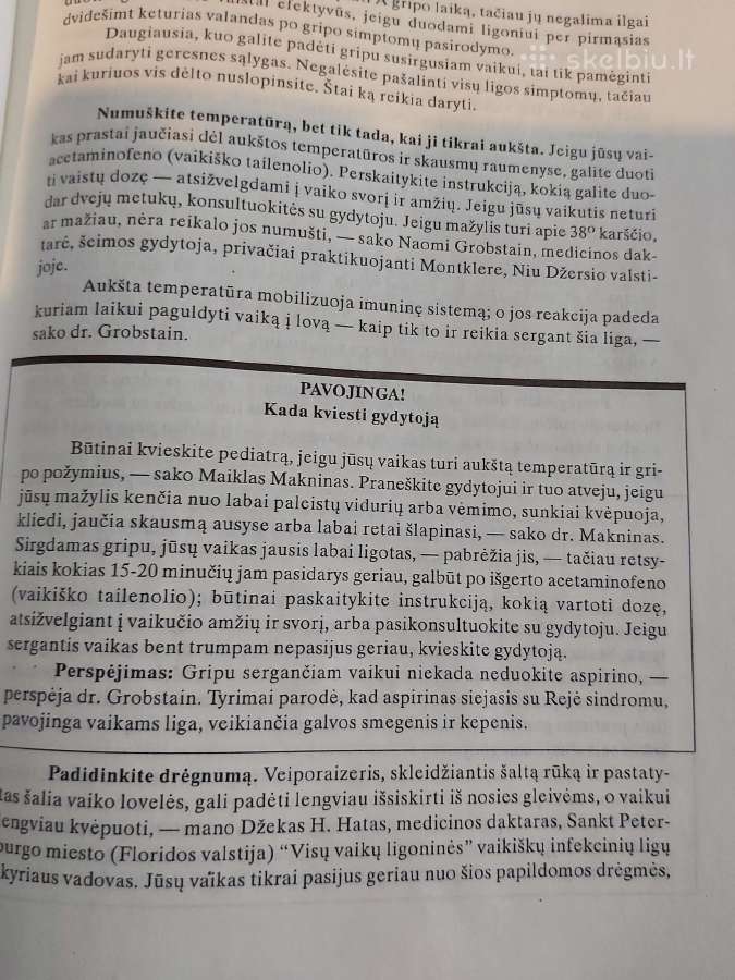 Knyga ,Vaikų gydymas namuose" - nuotraukos Nr. 6