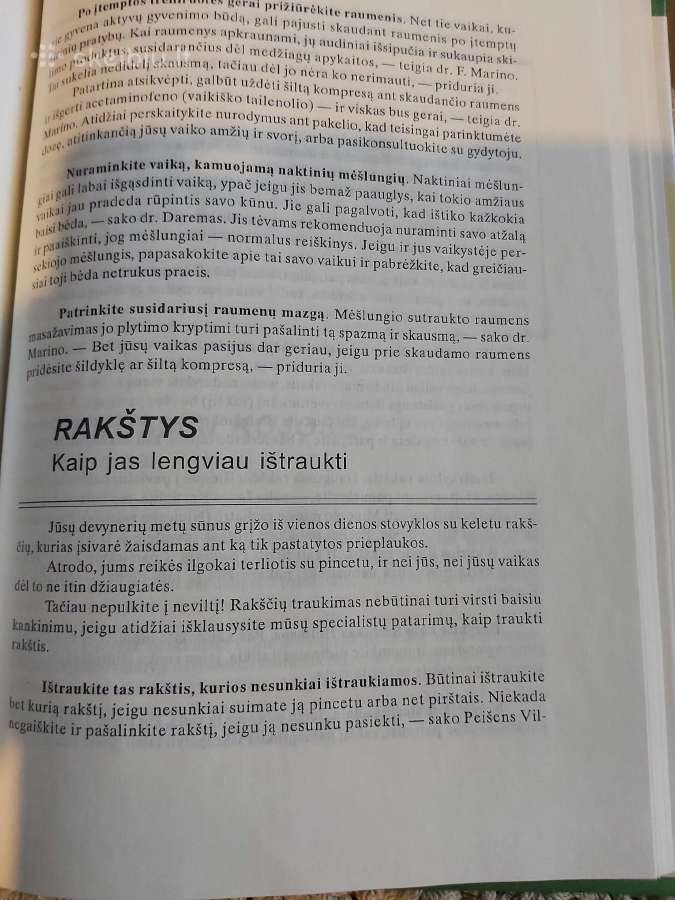 Knyga ,Vaikų gydymas namuose" - nuotraukos Nr. 8