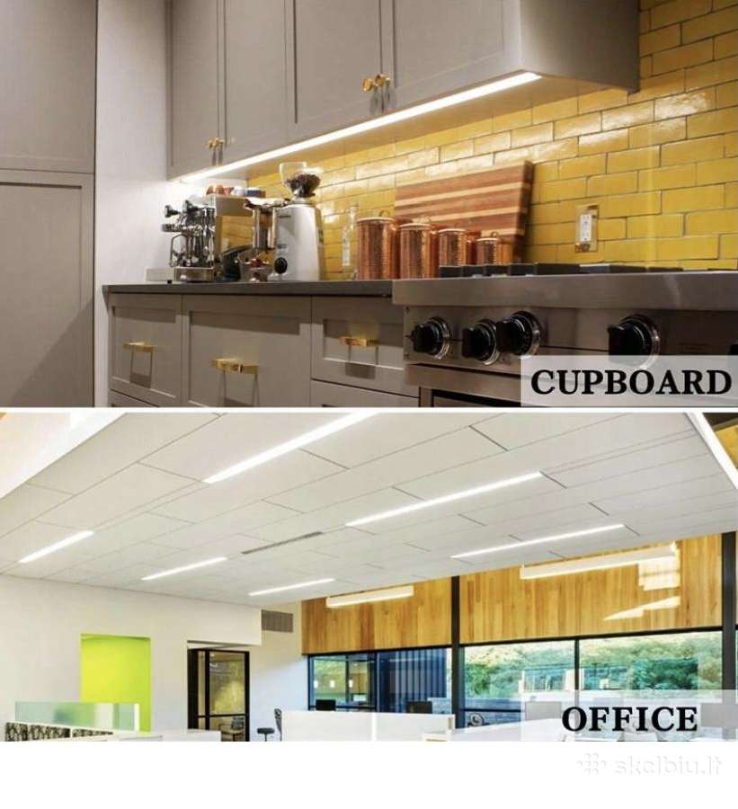 LED šviestuvai 120cm 120w 6500k / 4500k Pigiai - nuotraukos Nr. 7