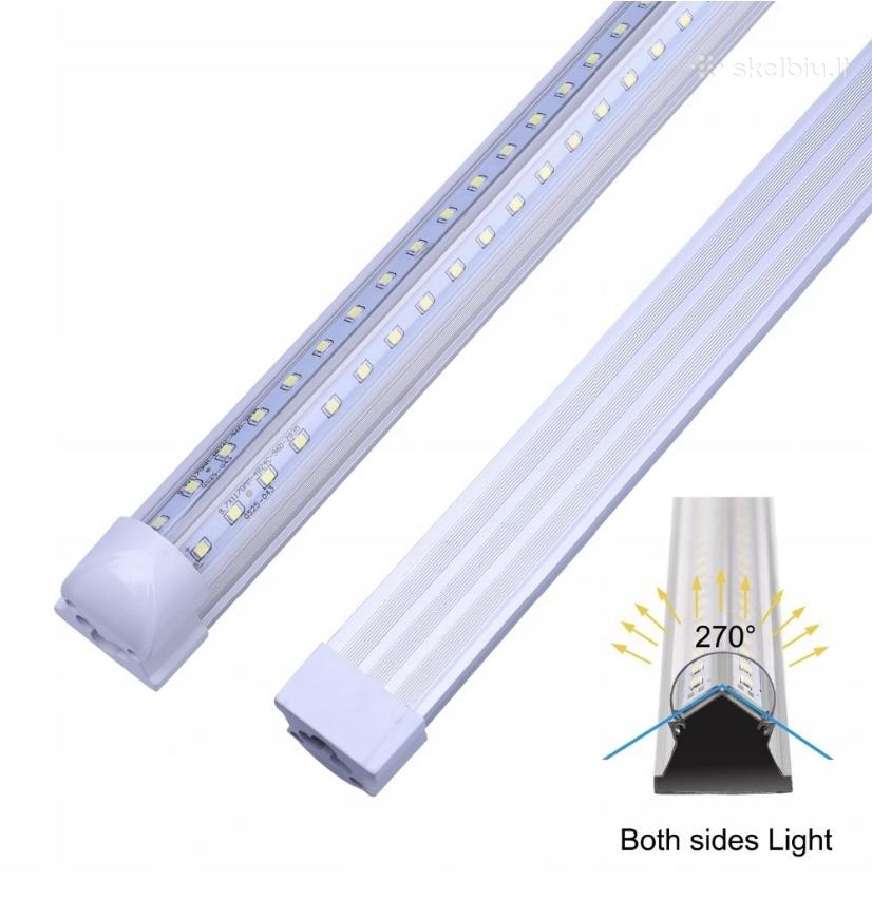 LED šviestuvai 120cm 120w 6500k / 4500k Pigiai - nuotraukos Nr. 6