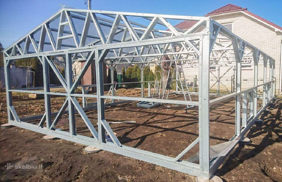 Nestandartinių išmatavimų šiltnamių gamyba - nuotraukos Nr. 3