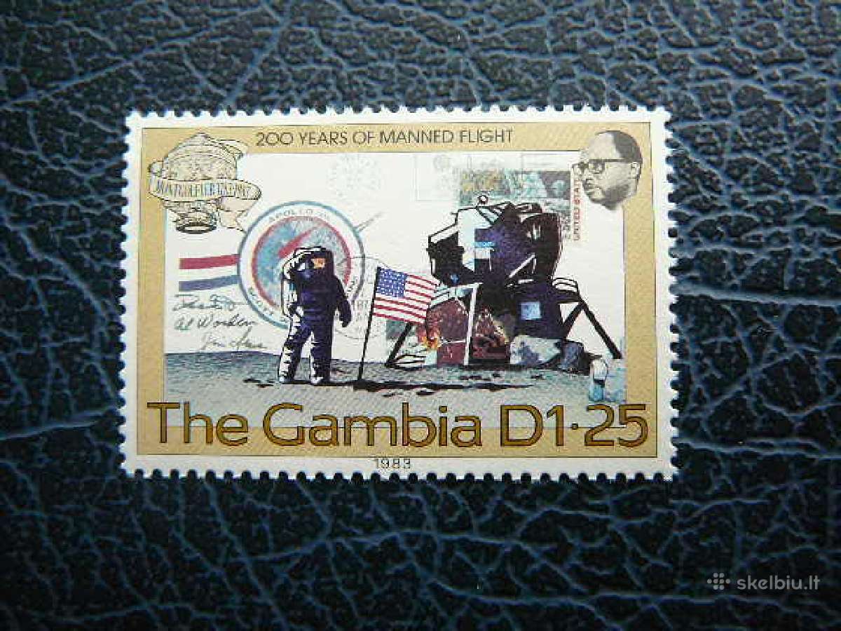 Kosmosas Gambija svarus gmb501