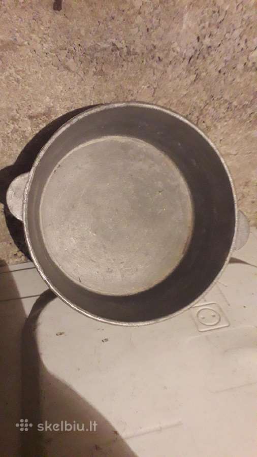 Duraliuminio indas, krosnyje kepti ką tik reik
