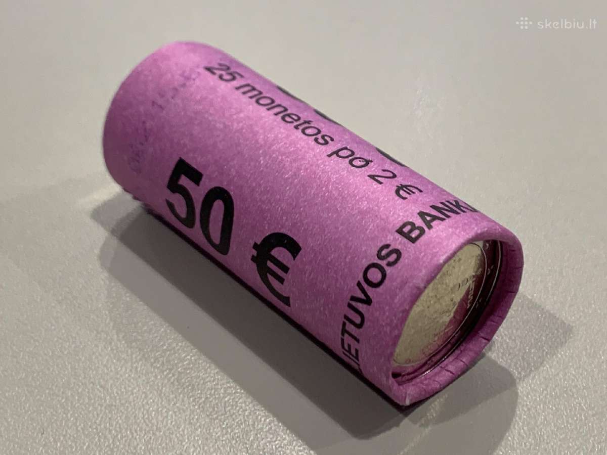 Nauja 2020 m. 2 eur. Lietuvos moneta. - nuotraukos Nr. 3