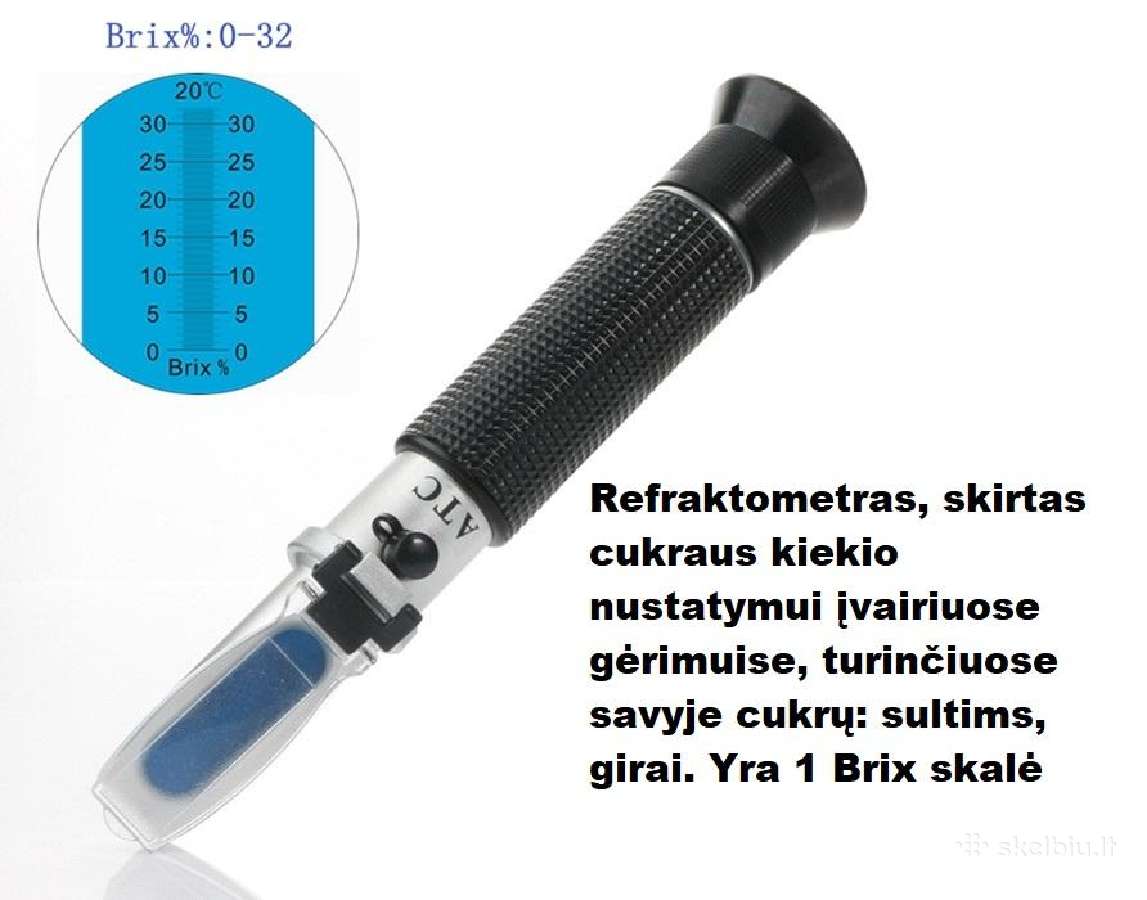 Refraktometrai: medui vynui sultims alui stipriems - nuotraukos Nr. 3