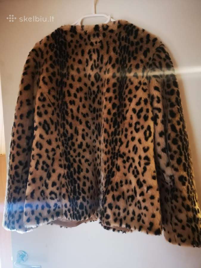 Gražus šiltas leopardinis paltukas - nuotraukos Nr. 2