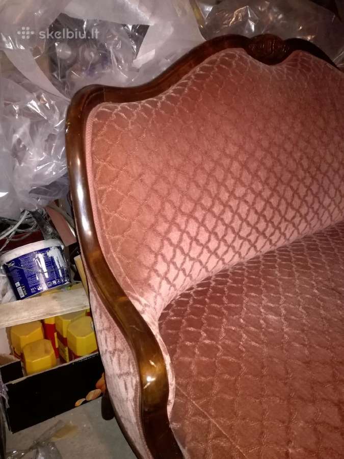 Antikvarinė sofa ir dvi kėdės - nuotraukos Nr. 10