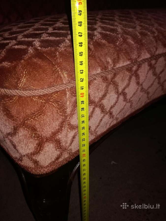 Antikvarinė sofa ir dvi kėdės - nuotraukos Nr. 15