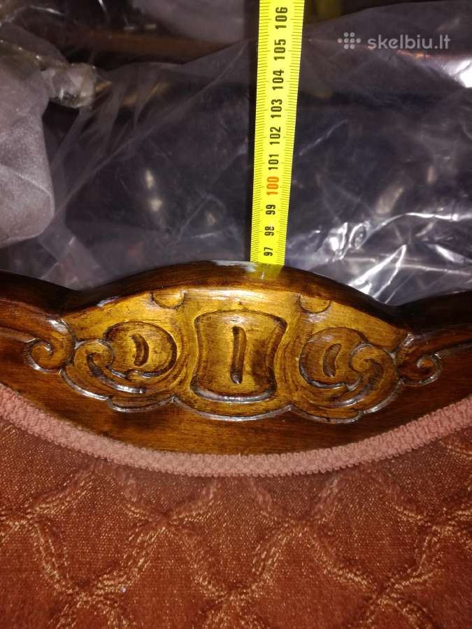 Antikvarinė sofa ir dvi kėdės - nuotraukos Nr. 17