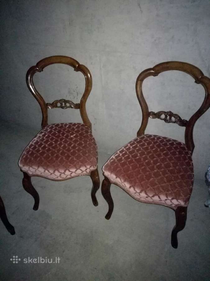 Antikvarinė sofa ir dvi kėdės - nuotraukos Nr. 20