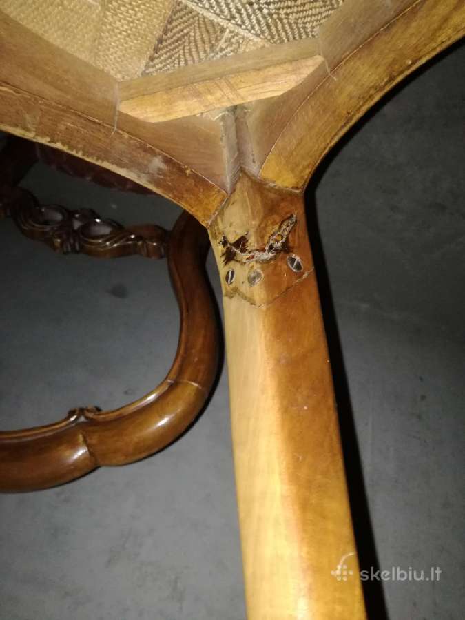 Antikvarinė sofa ir dvi kėdės - nuotraukos Nr. 21