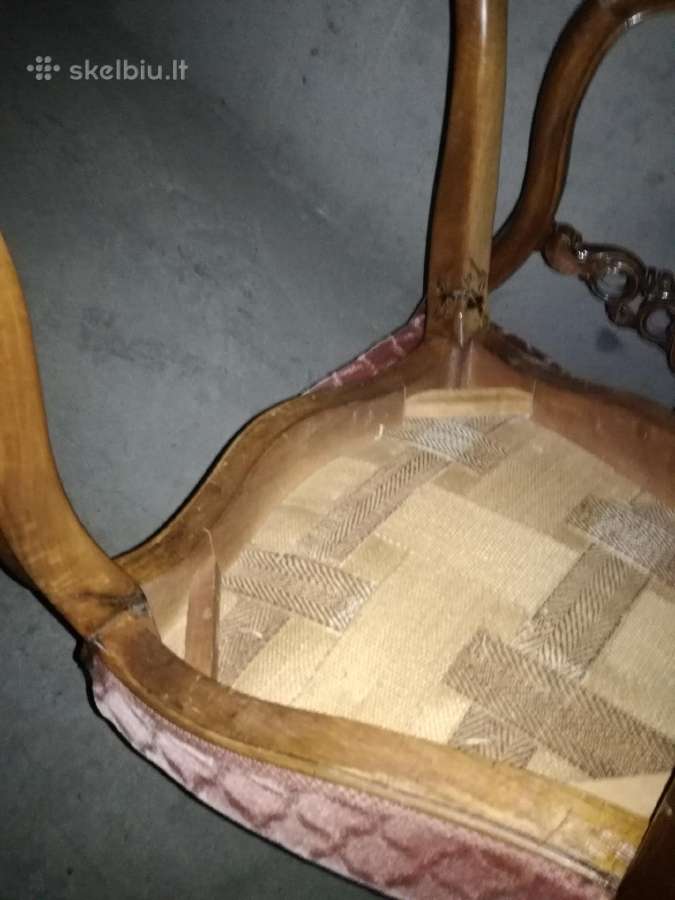 Antikvarinė sofa ir dvi kėdės - nuotraukos Nr. 22