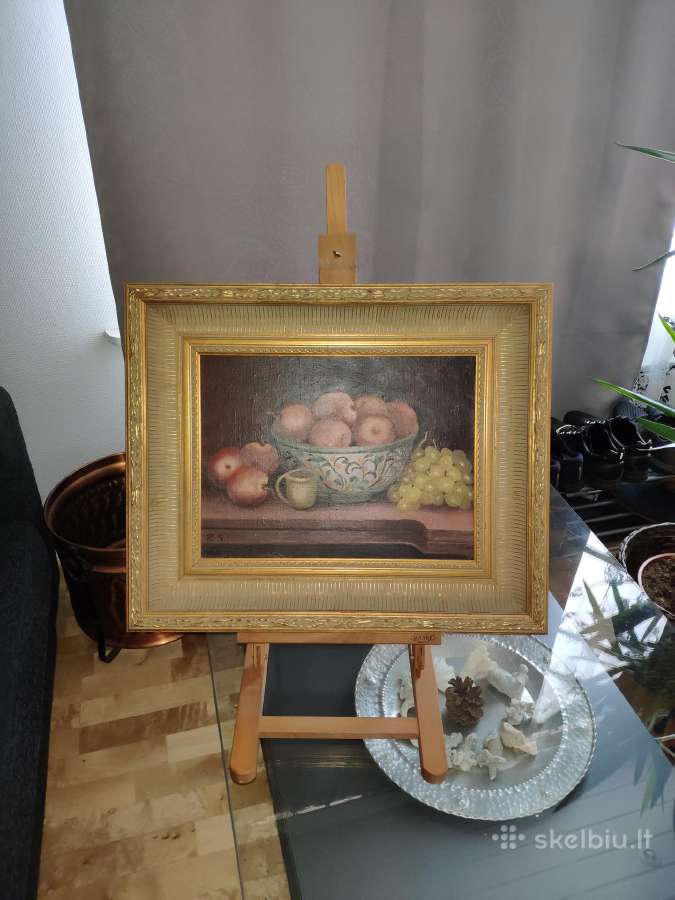 Masyvaus rėmo natiurmortas