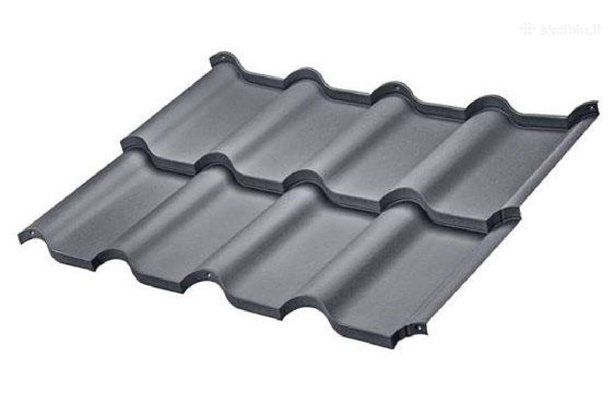 Moderno plieninė stogo danga, 0,5 mm, Mat - nuotraukos Nr. 5